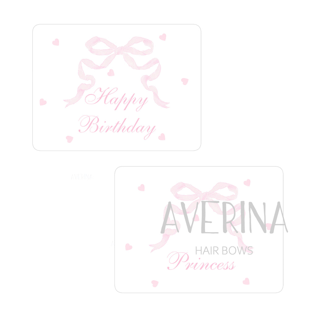 Happy Birthday/Princess Card