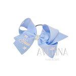 Tatiana-パフ:L ブルーバード ヘアタイ(中)