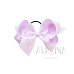 GIGI-パフ:L オーキッド ヘアタイ(中)