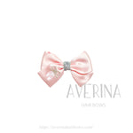 Liina-M-Pink-Silky Bow Hair Slide