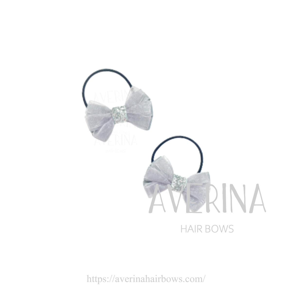 SOPHIA-XS Grey【Pair】Hair Ties