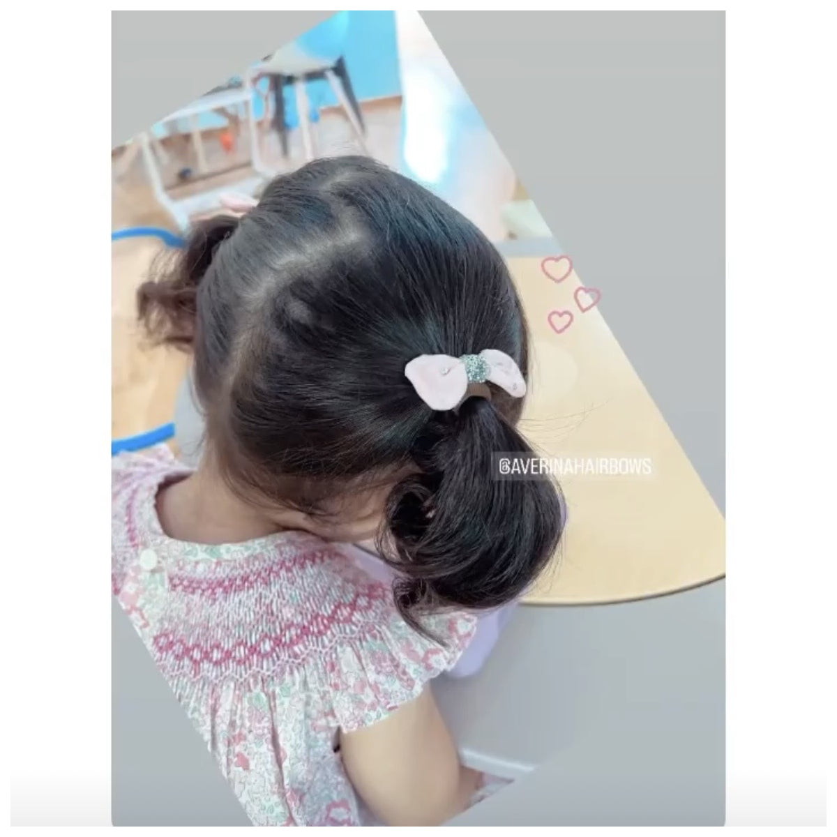 CLARICE ロンディ〈ヘアタイ〉キラキラホワイトチュール｜ころんとキャンディフォルム