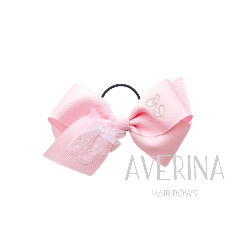 Blair-フラット:L-ブラッシュピンク-ヘアタイ(中) – AVERINA Hair Bows