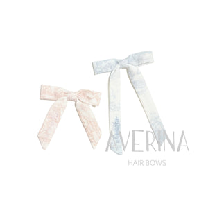 Carol Fabric Bow Half Hair Slide（ハーフリボンカバー）