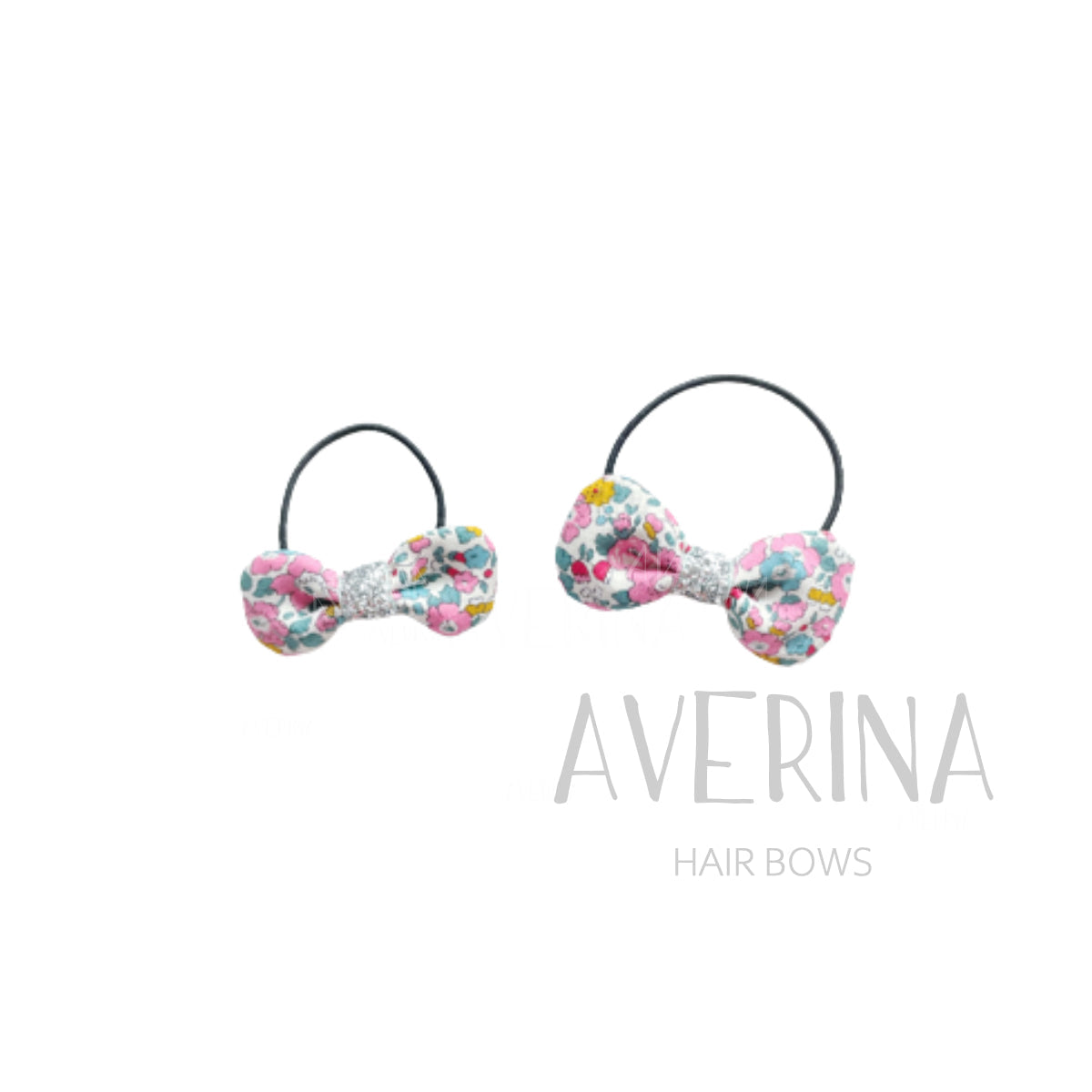 【 Express Shipping商品】 Diana-BetsyAnnPink-Hairtie-Mommy&Me