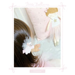 Elodie-Ballet Shoes Tutu Pink Ribbon Hair Slide