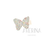 Maree-バタフライ-ヘアスライド(リボンカバー)－Katie and Millie Pastel