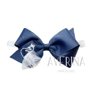 LURA-L-Navy-Headband【Free size】-Swan